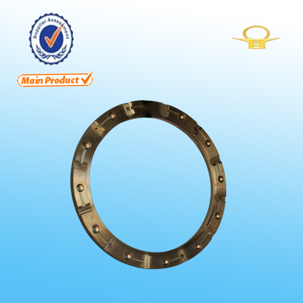 Thrust plate bronze casting