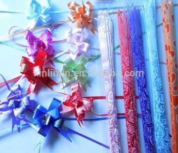 High quality colorful pp pull bow for gift wrapping