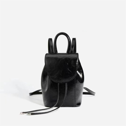 Fashionable high-end cross-shoulder drawstring bag