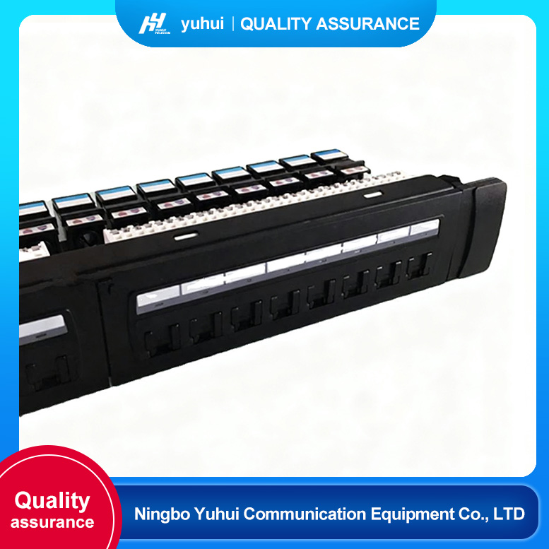 Cabeamento de rede LED CAT5E/CAT6 de 24 portas