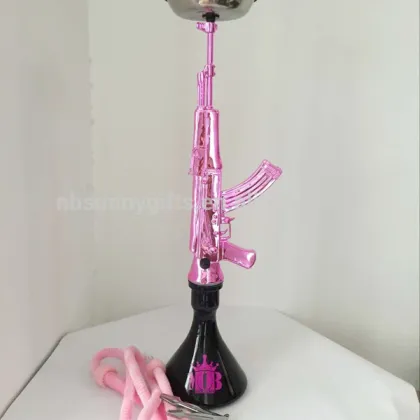 New products hot sale low price gun shape unity art hookah