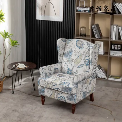 Rustic American High Back Accent Chair