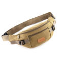 Multi-functional Canvas Fabric Fanny Pack
