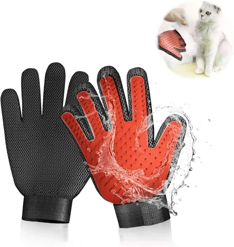 Brighthomey Pet Grooming Gloves