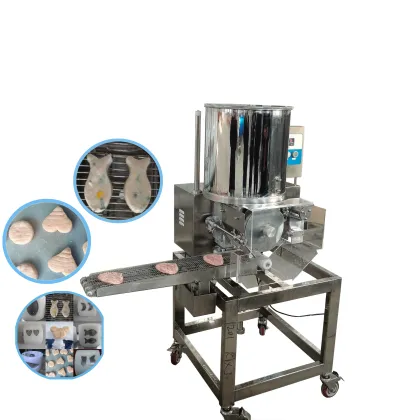 Automatic Metal Burger Press: Hamburger Steak Forming Machine