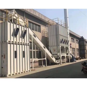 Efficient explosion-proof bag filter