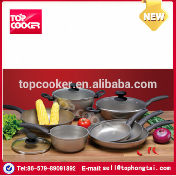 Color non-stick coating set cookware