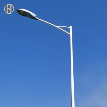 Hot Dip Galvanized 10m Street Lighting Poles