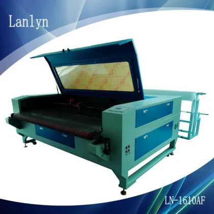 china supplier RS1610T high efficiency smooth auto feeding cloth laser cutting machines
