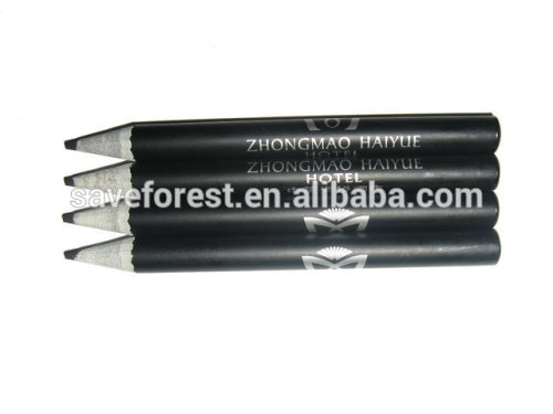 Half size pencil hotel OEM pencil eco pencil mini size gift cheap price