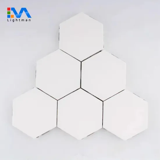 Touch Smart Hexagonal Modular LED Light Panel - Cheap DIY White Lamp for Bedroom