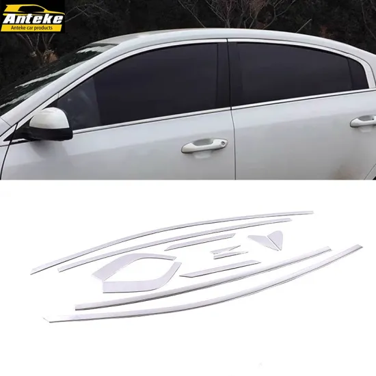 OEM Automotive Stainless Steel Chrome Exterior Accessories for 2017 Kia K2 Window Decorative Strips