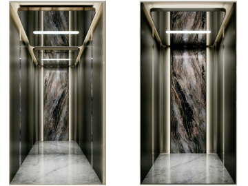 Innovadora cabina de ascensor doméstico