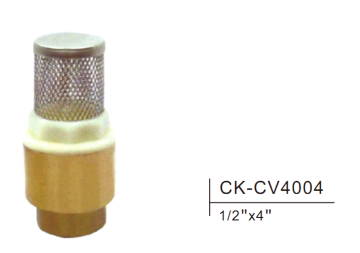 Brass spring check valve CK-CV4004 1/2"-4"