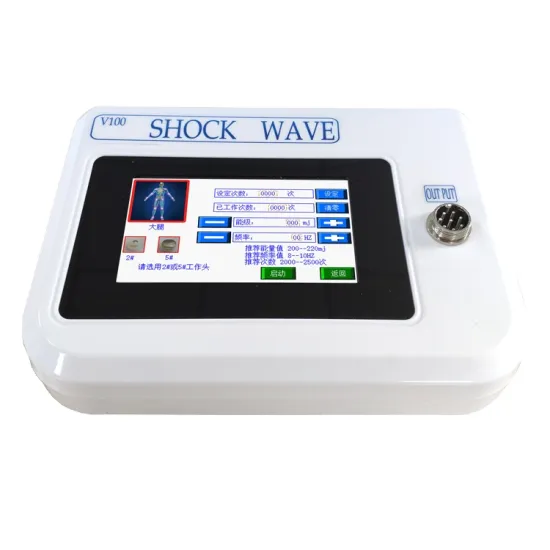 Portable v100 shockwave machine shock wave therapy equipment shockwave ed therapy