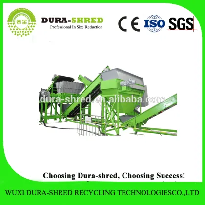 Dura-shred 2016 new waste rubber crushing machines for sale
