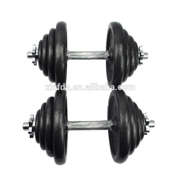 Cheap Cast Iron Stoving Varnish Dumbbell For Training