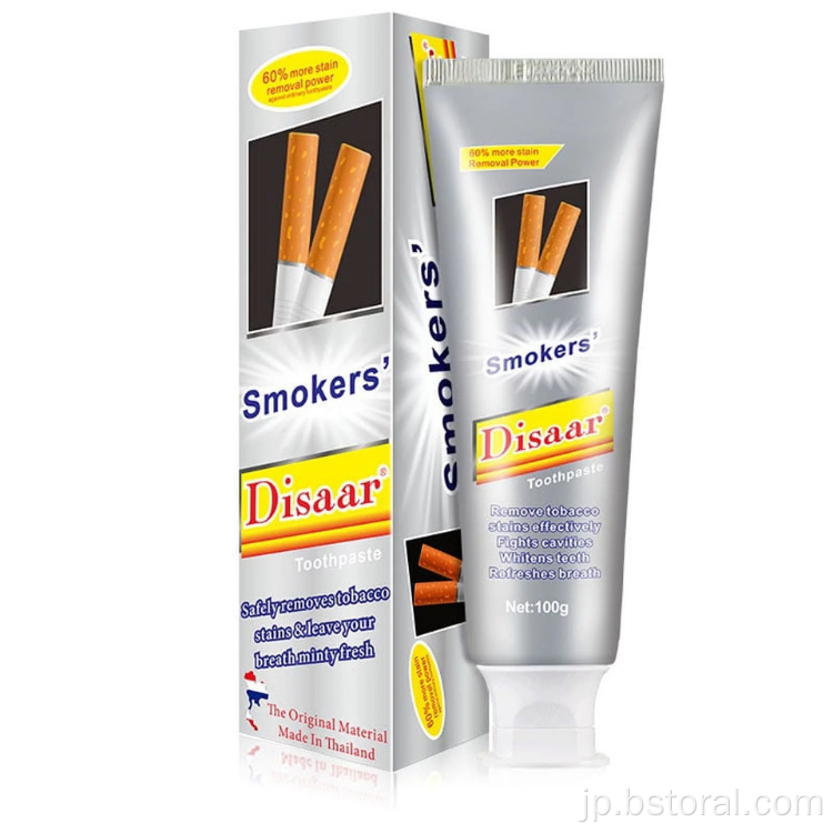 Disaar Smokers Renewal Dental Whitening歯磨き粉