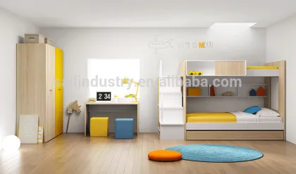 space saving children bunk bed