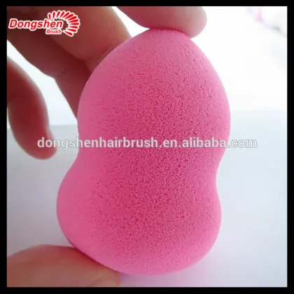 pink and red cosmetics sponge, refillable powder puff,get free samples