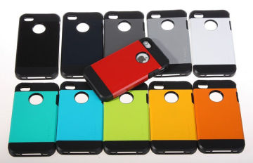 Protectivespigen Sgp Slim Armor Case , Sgp Touch Armor Case Red For Iphone 4 4s