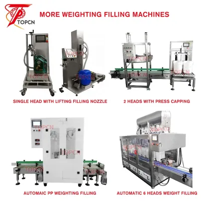 Ex-proof Chemical Paint Filling Equipment for Oil Car Touch Up Paint Buckets