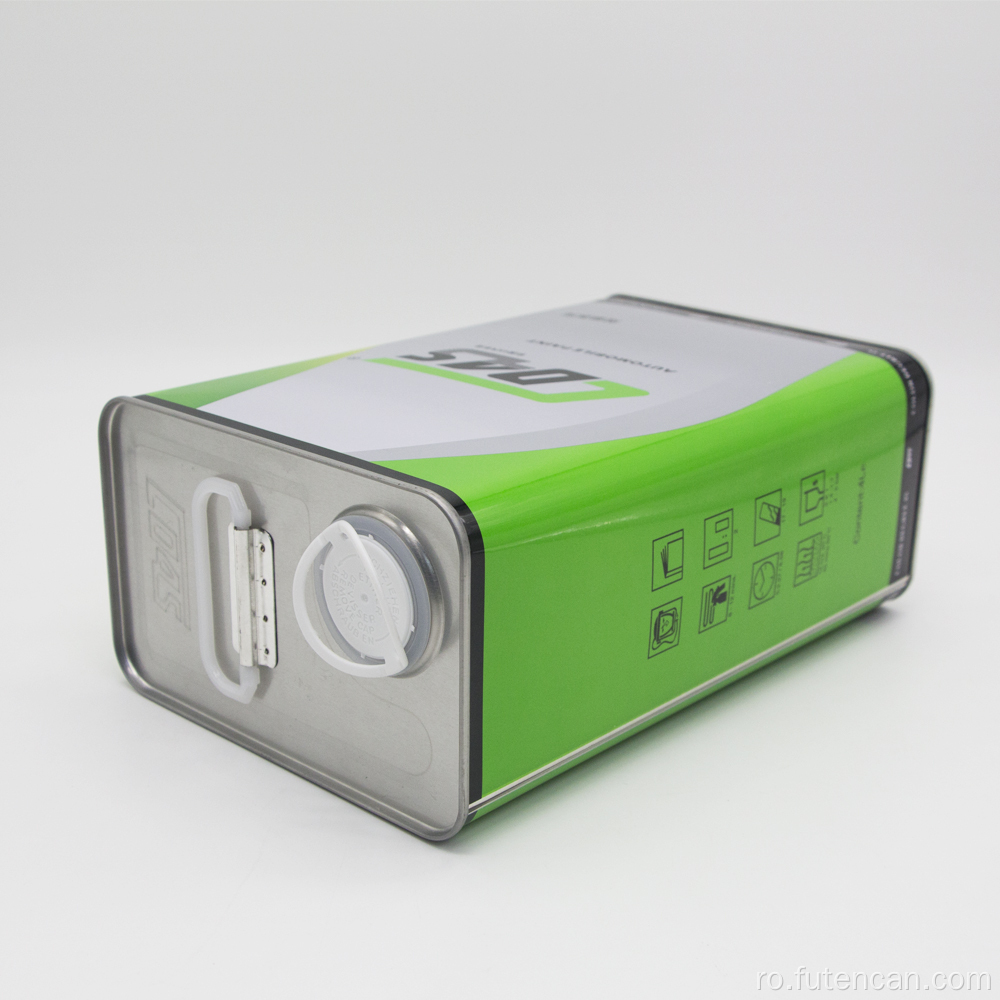 Cutie metalica metalica goala de 4L