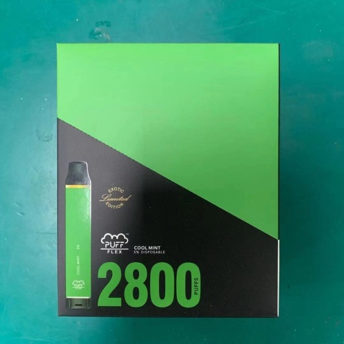 2021 Puff Flex 2800Puffs Desechable Vape Pen Battery850mAh