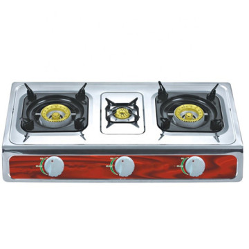 Pembakar Auto Butterfly Gas Stove 3 Burner