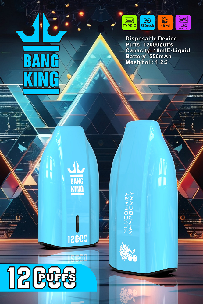ขายส่งแบรนด์ดั้งเดิม Bang King 12000 Vapes