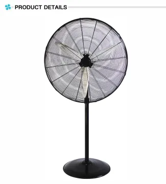 30 Inch Air Cooling Industrial Metal Stand Floor Fan
