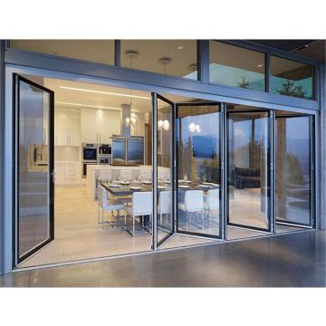  aluminium bifold doors Patio High Quality Exterior Bi Folding Balcony Door Supplier