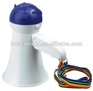 ABS Pocket-size megaphone with recording 5W
