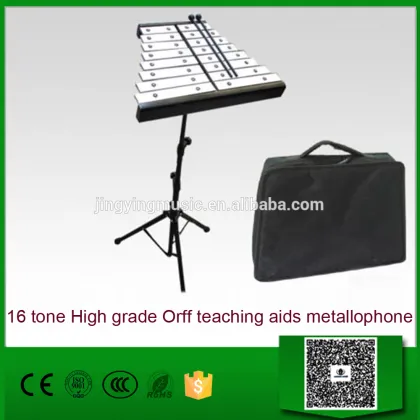 16 tone High grade Orff teaching aids metallophone