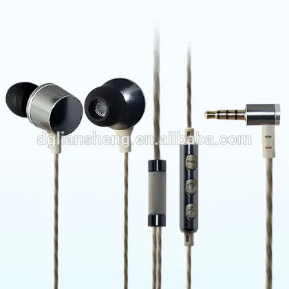 Universal Dynamic Vibration Durable Earphone with Mic, Vibration Earphones With MIC With Volume Control