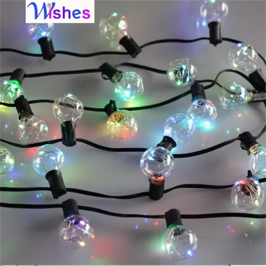 RGB copper wire string lights