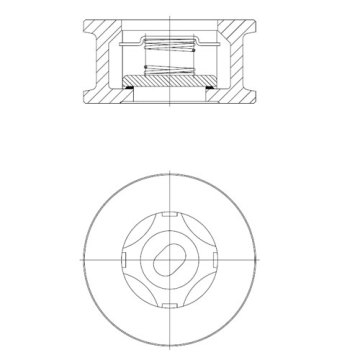 Lift-plate Wafer Check Valve