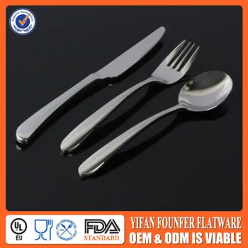 18/0 410 spoon and fork sets catering spoon and fork