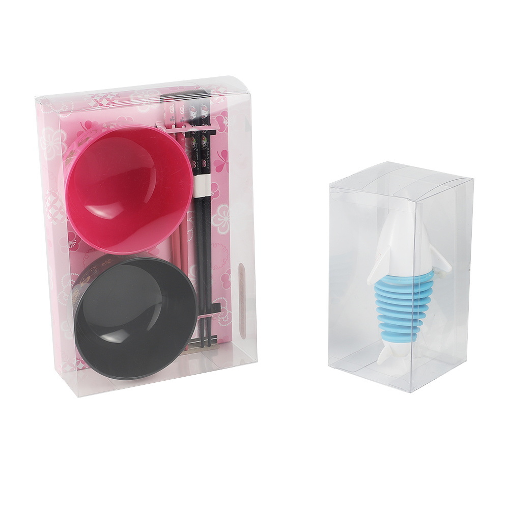 Candy folding small plastic transparent box