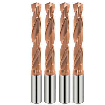 High Precision Tungsten Steel Solid Carbide 3D/5D Internal Coolant Drill Bits Factory Wholesale