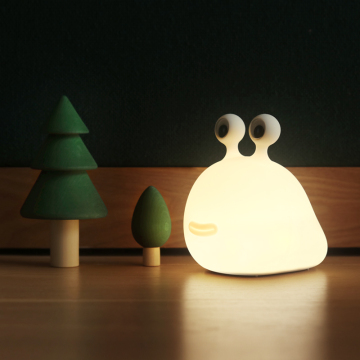 Mini tavolo leggero: bella piccola lampada da notte in silicone a LED ricaricabile in silicone