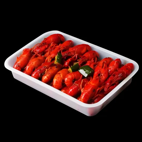 Disposable Fresh Frozen Food PP Plastic Tray