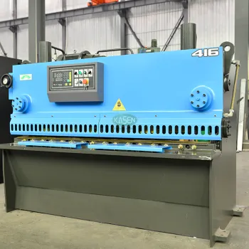 Small Swing Beam Metal Sheet Shearing Machine with MD11 for Precise Steel Cutting