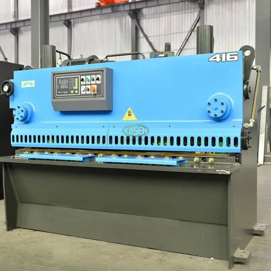 Small Swing Beam Metal Sheet Shearing Machine with MD11 for Precise Steel Cutting