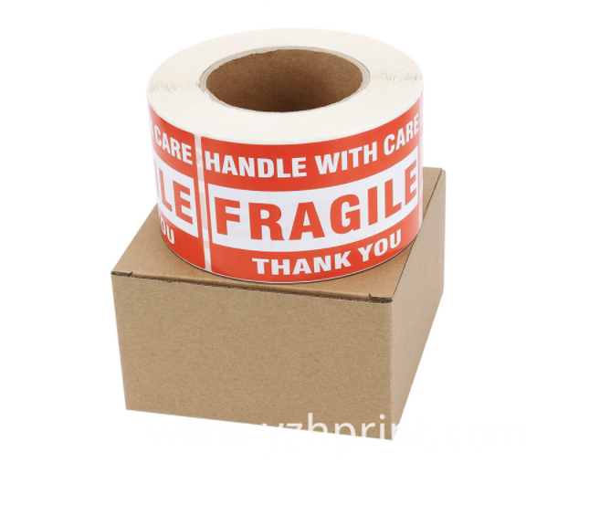 Custom Waterproof Fragile Labels