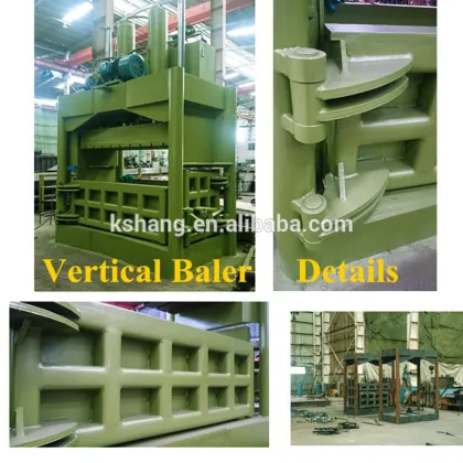 YJ-200 Manufacturer Vertical Hydraulic iron Steel Scrap Baler