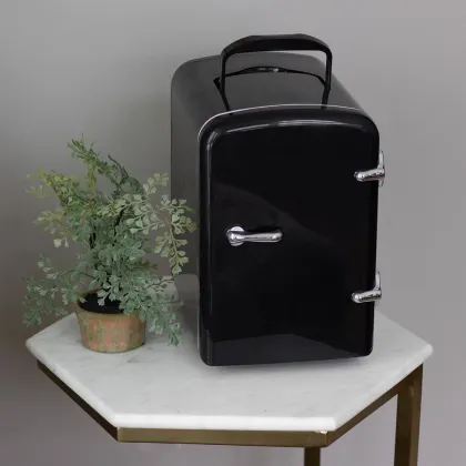 Portable Freezer Compressor Mini Refrigerator 12v Black