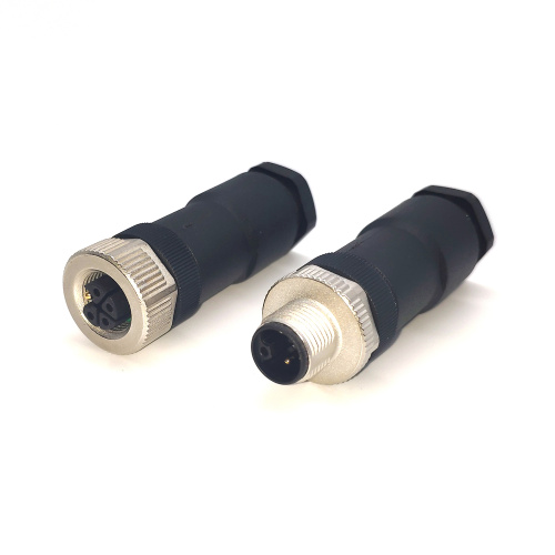 M12 L-Code 5pin Male straight connector