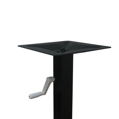 Base de mesa de ferro fundido de metal 450x450xh (720-1080) mm manivela manivela base ajustável Base