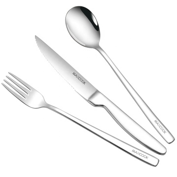Set di posate MaxCook 316L in acciaio inossidabile - posate per cucchiaio forcella per coltello per ristoranti e hotel